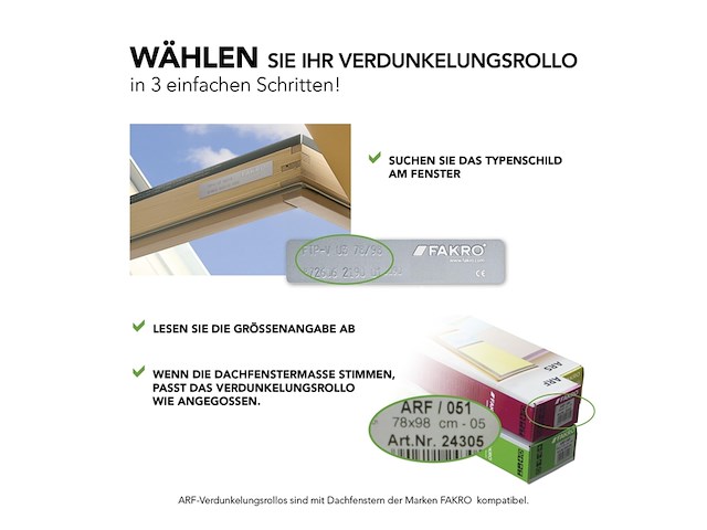 Fakro rolgordijn verduisterend met zijgeleiding marineblauw - afbeelding 3 van  5