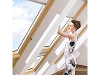 Fakro verduisteringsgordijn 55x78cm donkerblauw - afbeelding 3 van  6