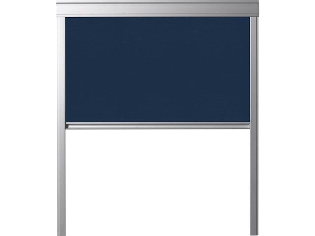 Fakro verduisteringsgordijn 55x78cm donkerblauw - afbeelding 1 van  6