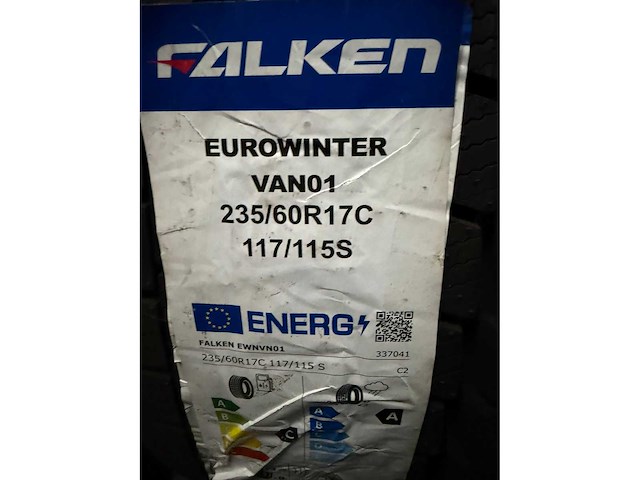 Falken eurowinter van01 235/60r17 117/115s autoband (4x) - afbeelding 5 van  9