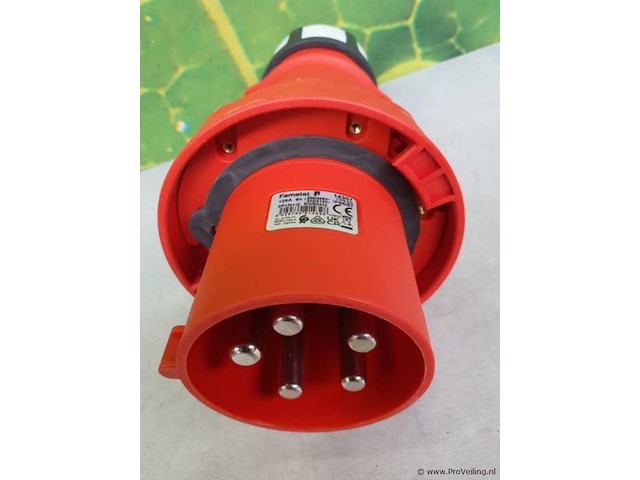 Famatel industriële cee-stekker 14307 - 3 stuks - afbeelding 6 van  12