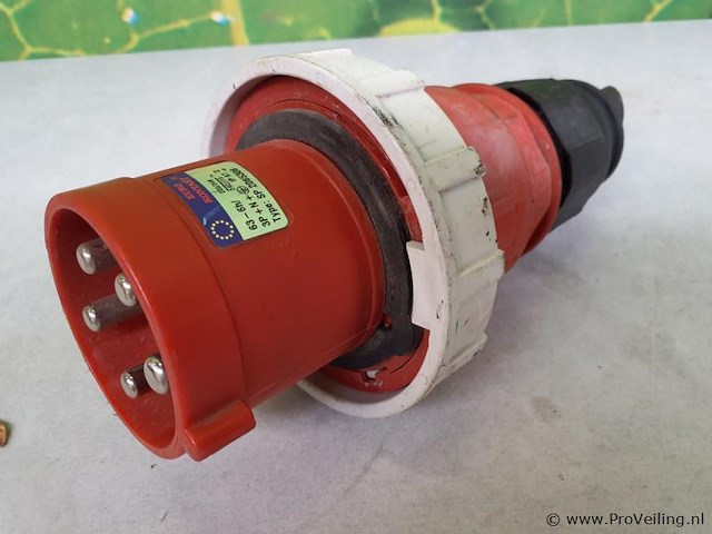 Famatel industriële cee-stekker 14307 - 3 stuks - afbeelding 9 van  12