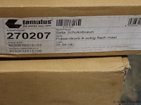 Famulus seta kartonnen dienblad - 2 dozen á 25 stuks - afbeelding 6 van  6