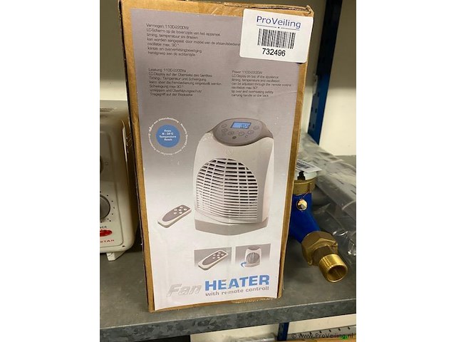 Fan heather 230 volt 2200 watt - afbeelding 1 van  1