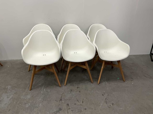 Fanbyn - eetkamerstoel (6x) - afbeelding 1 van  6