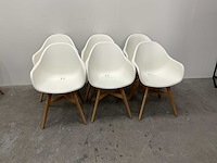 Fanbyn - eetkamerstoel (6x) - afbeelding 1 van  6