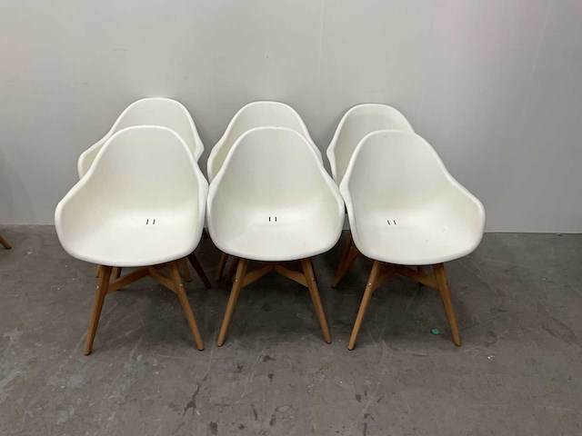 Fanbyn - eetkamerstoel (6x) - afbeelding 2 van  6