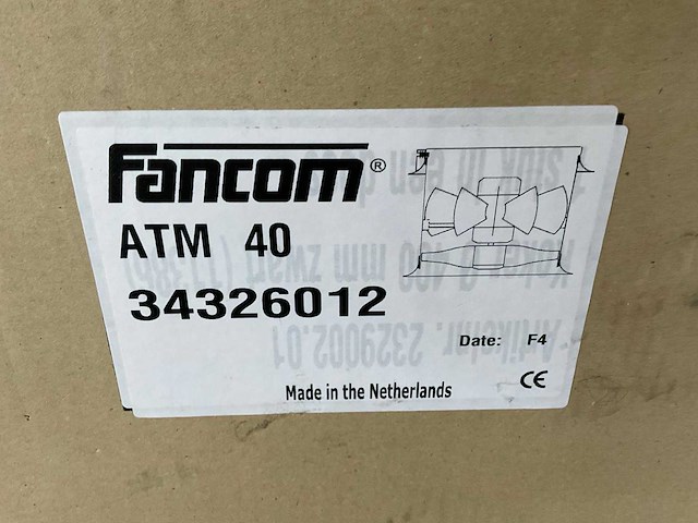 Fancom atm40 ventilator - afbeelding 4 van  4