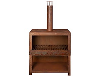 Fancy flames ff519 terras kachel met houtopslag (2x) - afbeelding 1 van  3