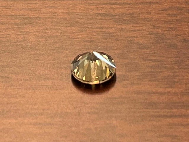 Fancy gekleurde diamant 1.11 carat - afbeelding 2 van  4