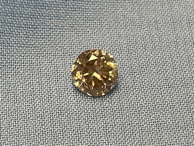 Fancy gekleurde diamant 1.14 carat gia gecertificeerd - afbeelding 1 van  5