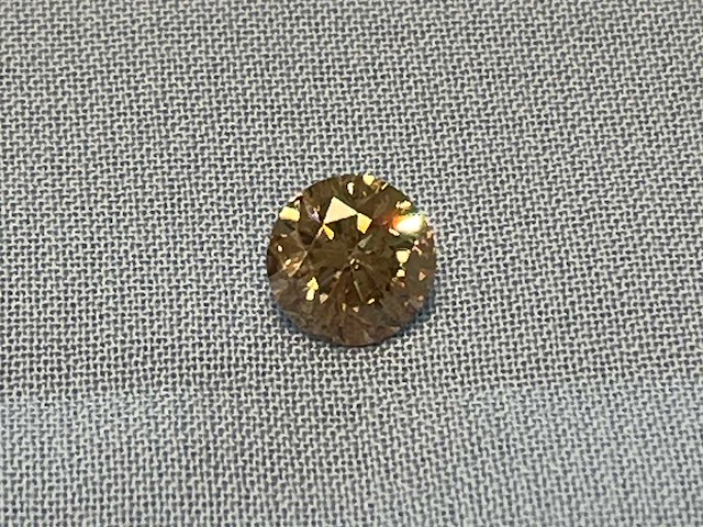 Fancy gekleurde diamant 1.14 carat gia gecertificeerd - afbeelding 2 van  5