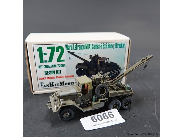 Fankit models resin ward lafrance m1a1 zware takelwagen. in originele doos - afbeelding 1 van  7