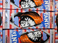 Fanta chucky. 27 trays a 12 blikken 0,33l. totaal 324 blikken. tht 5-26. - afbeelding 2 van  2