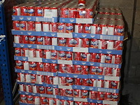 Fanta fruit twist. 87 trays a 24 blikken 0,33l. totaal 2088 blikken. tht 4-26. bod is inclusief 313,20 euro... - afbeelding 2 van  3