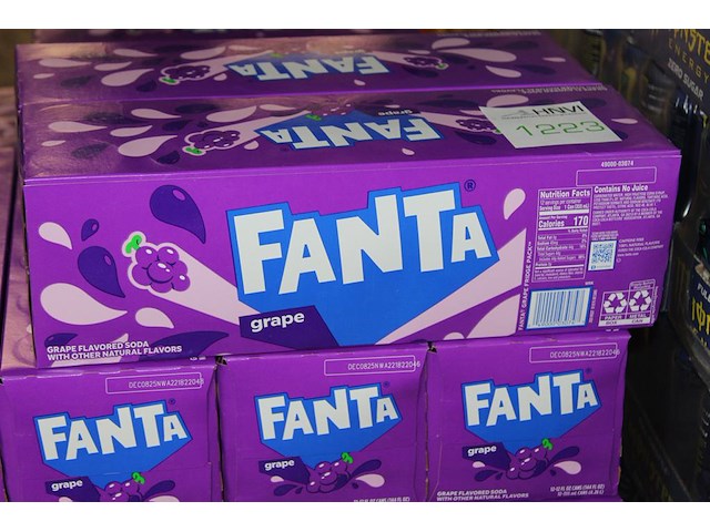 Fanta grape 1176 blikken met tht 12-2025. - afbeelding 2 van  2
