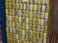 Fanta rubious. 95 trays a 24 blikken 0,33l. totaal 2280 blikken. tht 5-26. bod is inclusief 342 euro statie... - afbeelding 2 van  3