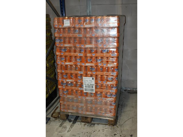 Fanta zero sugar. 99 trays a 24 blikken 0,33l. totaal 2376 blikken. tht 3-26. - afbeelding 2 van  2