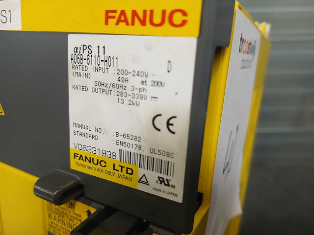 Fanuc - a06b-6110-h011 - power suply - afbeelding 4 van  4