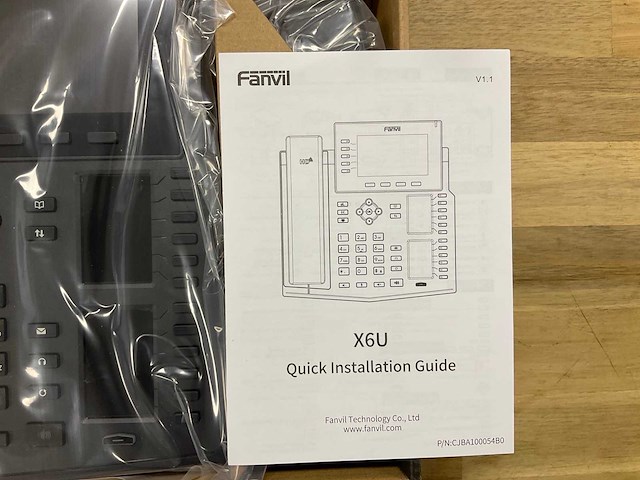Fanvil x6u telefoon - afbeelding 1 van  3