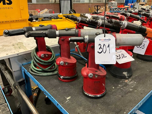 Far diverse pneumatische blindklinkmoertang (3x) - afbeelding 1 van  5