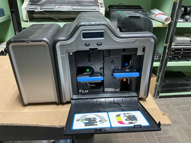 Fargo hdp5000 kaart printer - afbeelding 9 van  10