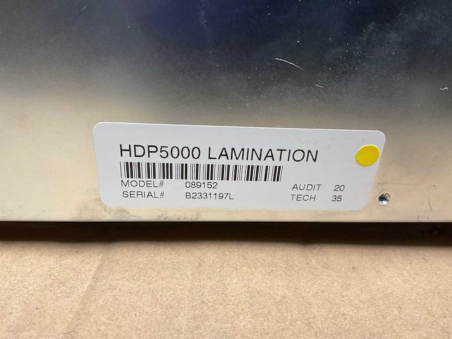 Fargo hdp5000 printer lamination - afbeelding 6 van  6