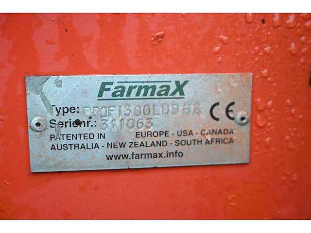 Farmax - lrp profi 300-lhdhk - spitmachine met eggerrol - afbeelding 3 van  18
