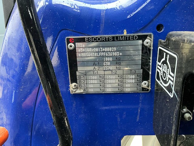 Farmtrac ft20 minitractor - afbeelding 35 van  40