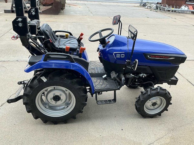Farmtrac ft20 minitractor - afbeelding 39 van  40