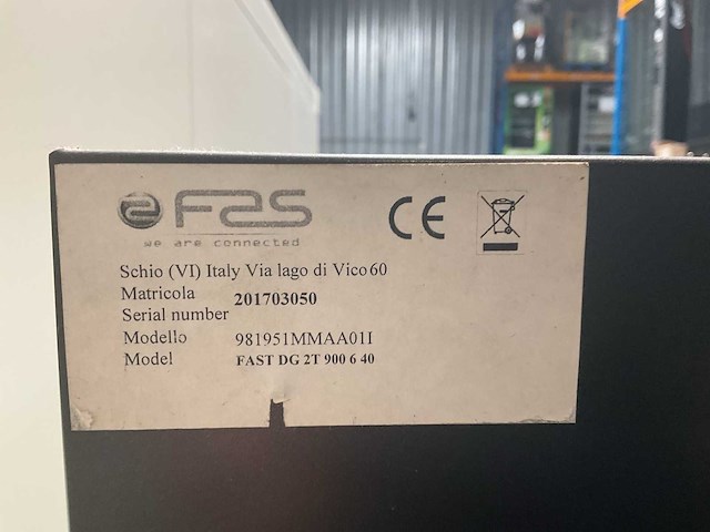 Fas - fast dg 900 - combi machine - verkoopautomaat - afbeelding 8 van  8