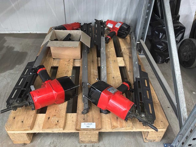 Fasco h6c hhn31-100 pneumatische stripnagelpistool (4x) - afbeelding 1 van  7