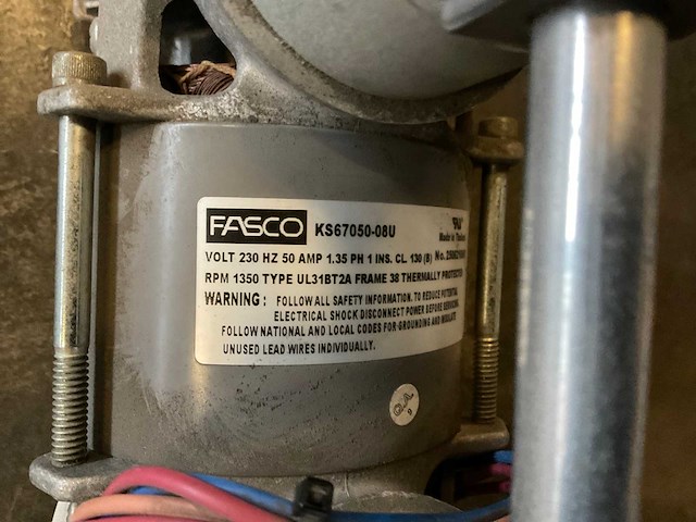 Fasco ks67050-08u vacuüm aircompressor (4x) - afbeelding 3 van  4