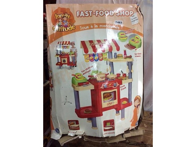 Fast food shop - afbeelding 1 van  2
