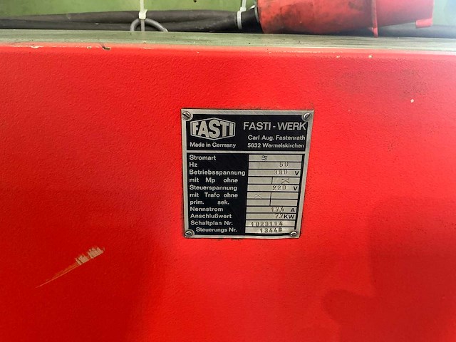 Fasti - 109-30-3, 3040x3mm - roll bending machine - afbeelding 3 van  13