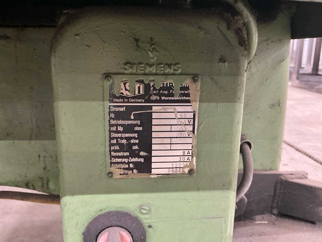 Fasti 1520x plaatwals - afbeelding 1 van  5
