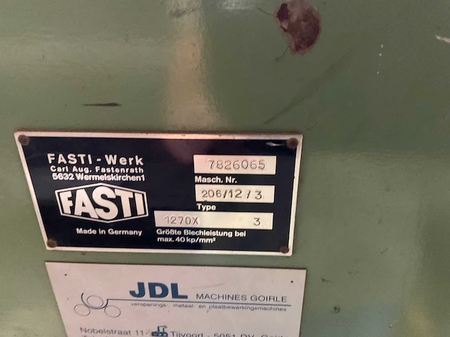 Fasti 206/12/3 zetbank - afbeelding 5 van  5