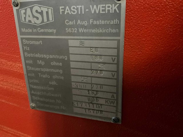 Fasti 507-15-3,5 guillotineschaar - afbeelding 11 van  12