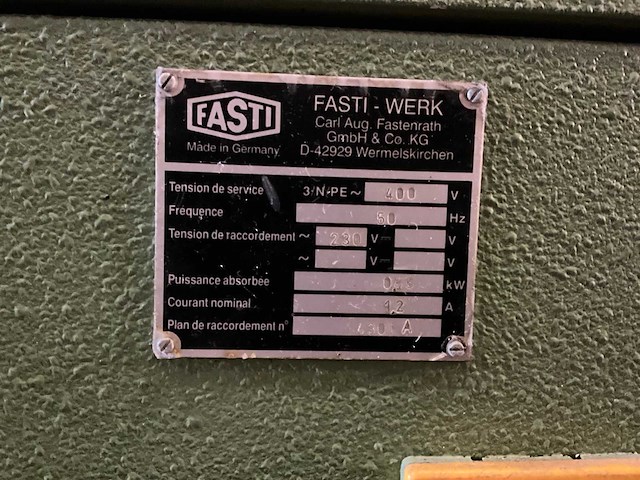 Fasti-werk roller grooving machine - afbeelding 8 van  10