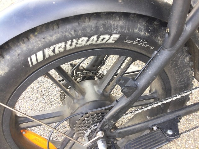 Fat bike, zwart - afbeelding 9 van  10