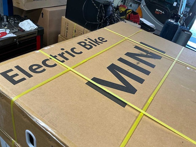 Fatbike black mini electrische fiets - afbeelding 5 van  5