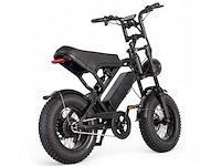 Fatbike black mini electrische fiets - afbeelding 2 van  7