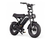 Fatbike black mini electrische fiets - afbeelding 1 van  6