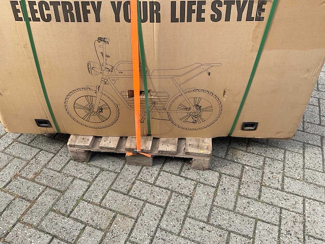 Fatbike k7-2 elektrische fiets - afbeelding 8 van  9