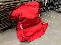 Fatboy buggle-up outdoor (rood) zitzak