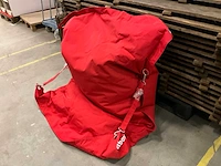 Fatboy buggle-up outdoor (rood) zitzak - afbeelding 3 van  4