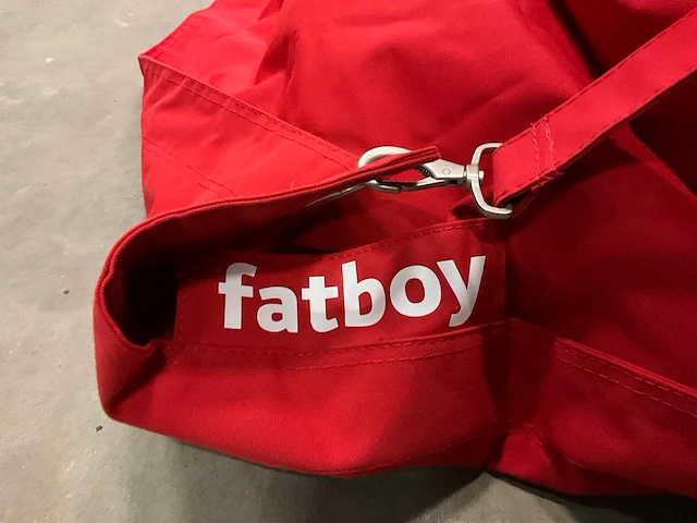 Fatboy buggle-up outdoor (rood) zitzak - afbeelding 4 van  4