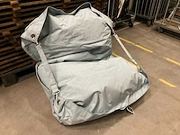 Fatboy buggle-up outdoor (storm blue) zitzak
