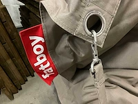 Fatboy buggle-up outdoor (taupe) zitzak - afbeelding 4 van  4