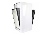Faton - luchtreiniger met ionisator en hepa filter - verticaal uitblazend - afbeelding 2 van  2